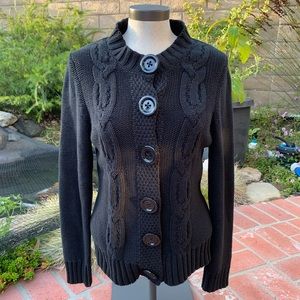 Nordstrom August Silk Knit Sweater Size XL